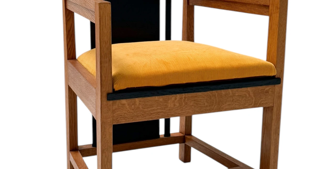 Two Art Deco Modernist High Back Armchairs by Cor Alons, 1927